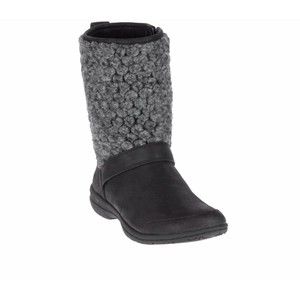 Merrell Women's US 6 Encore Kassie Tall Wool Fashion Boots Black J94676 NIB $140